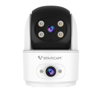 VSTARCAM smart κάμερα C996DR, 2MP, dual lens, WiFi, PTZ, SD