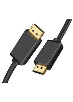 POWERTECH καλώδιο DisplayPort 1.4 CAB-DP042, 4K/60Hz, 5m, μαύρο