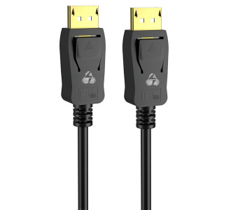 POWERTECH καλώδιο DisplayPort 1.4V CAB-DP052, copper, 8K/60Hz, 5m, μαύρο