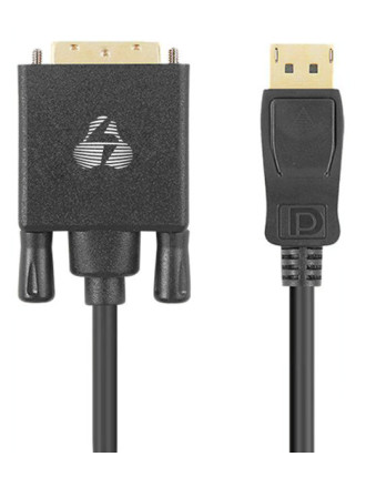 POWERTECH καλώδιο DisplayPort σε DVI CAB-DP058, Active, 4K, 1.8m, μαύρο
