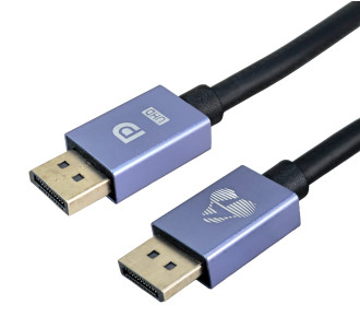 POWERTECH καλώδιο DisplayPort CAB-DP074, 8K/60Hz, 48 Gbps, 3m, μαύρο