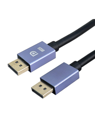 POWERTECH καλώδιο DisplayPort CAB-DP081, 8K/60Hz, 48 Gbps, 3m, μαύρο