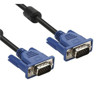 POWERTECH καλώδιο VGA CAB-G037, Full HD, 2x ferrites, 1.5m, μαύρο, 10τμχ POWERTECH καλώδιο VGA CAB-G037, Full HD, 2x ferrites, 1.5m, μαύρο, 10τμχ