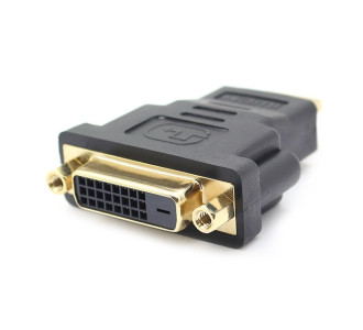 POWERTECH αντάπτορας HDMI αρσενικό σε DVI 24+1 θηλυκό CAB-H028, μαύρος