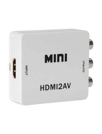 POWERTECH HD Video Converter CAB-H082 από HDMI σε 3x RCA, Full HD POWERTECH HD Video Converter CAB-H082 από HDMI σε 3x RCA, Full HD