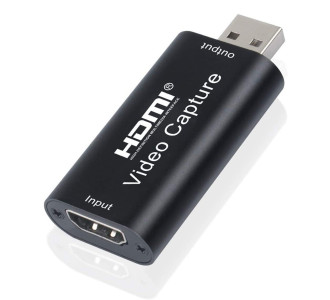 POWERTECH video capture CAB-H147, HDMI/USB σύνδεση, 4K/60Hz, μαύρο