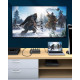HDMI switch CAB-H149 με τηλεχειριστήριο, 4 σε 1, 8K/60Hz, μαύρο HDMI switch CAB-H149 με τηλεχειριστήριο, 4 σε 1, 8K/60Hz, μαύρο