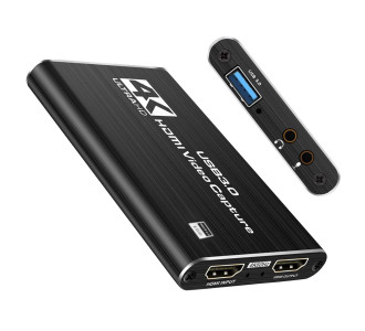 POWERTECH video capture CAB-H164, HDMI/USB σύνδεση, 4K/60Hz, μαύρο POWERTECH video capture CAB-H164, HDMI/USB σύνδεση, 4K/60Hz, μαύρο
