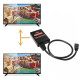 POWERTECH HDMI splitter CAB-H173, 1-in σε 2-out, 4K/30Hz, HDR/HDCP, μαύρο POWERTECH HDMI splitter CAB-H173, 1-in σε 2-out, 4K/30Hz, HDR/HDCP, μαύρο