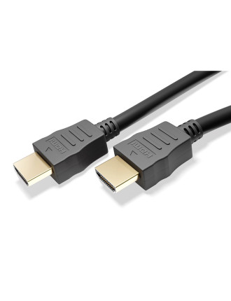 POWERTECH καλώδιο HDMI CAB-H191 με Ethernet, 4K/60Hz, 18 Gbps, 1.5m, μαύρο