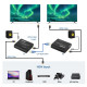 POWERTECH HDMI video extender CAB-H195 μέσω καλωδίου RJ45, 4K/30Hz, με loop, έως 120m POWERTECH HDMI video extender CAB-H195 μέσω καλωδίου RJ45, 4K/30Hz, με loop, έως 120m