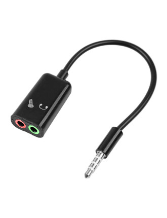 POWERTECH καλώδιο 3.5mm σε 2x 3.5mm CAB-J029, 0.20m, μαύρο POWERTECH καλώδιο 3.5mm σε 2x 3.5mm CAB-J029, 0.20m, μαύρο