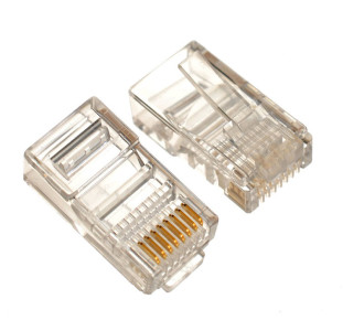 POWERTECH βύσμα RJ45 Cat 5e CAB-N087, 8p8cs , no metal, 50τμχ
