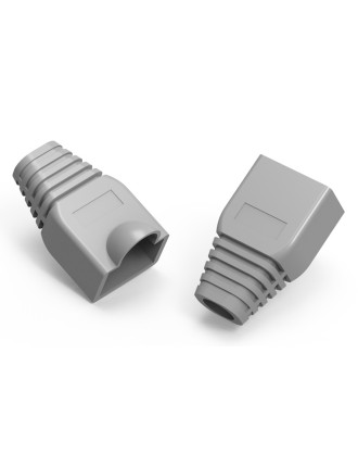 POWERTECH κάλυμμα για βύσμα δικτύου RJ45 CAB-N091, γκρι, 10τμχ POWERTECH κάλυμμα για βύσμα δικτύου RJ45 CAB-N091, γκρι, 10τμχ