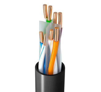 POWERTECH καλώδιο δικτύου CAB-N293, Cat 6 U/UTP, CCA, 24AWG, 100m, μαύρο