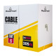 POWERTECH καλώδιο δικτύου CAB-N294, Cat 6 U/UTP, CCA, 24AWG, 305m, μαύρο POWERTECH καλώδιο δικτύου CAB-N294, Cat 6 U/UTP, CCA, 24AWG, 305m, μαύρο