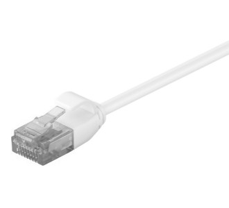 POWERTECH καλώδιο δικτύου CAB-N315, Cat 6 U/UTP, slim, copper, 3m, λευκό