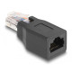 POWERTECH αντάπτορας RJ45/RJ48/RJ50 CAB-N325, 10P/10C pin out 1:1, μαύρο POWERTECH αντάπτορας RJ45/RJ48/RJ50 CAB-N325, 10P/10C pin out 1:1, μαύρο