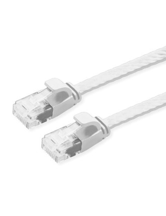 POWERTECH καλώδιο δικτύου CAB-N339, flat, Cat 6a U/UTP, 3m, λευκό POWERTECH καλώδιο δικτύου CAB-N339, flat, Cat 6a U/UTP, 3m, λευκό