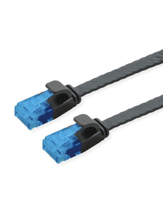 POWERTECH καλώδιο δικτύου CAB-N344, flat, Cat 6a U/UTP, 3m, μαύρο POWERTECH καλώδιο δικτύου CAB-N344, flat, Cat 6a U/UTP, 3m, μαύρο