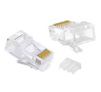 POWERTECH βύσμα RJ45 CAB-N352, Cat 6/6a UTP, modular, διάφανο, 50τμχ POWERTECH βύσμα RJ45 CAB-N352, Cat 6/6a UTP, modular, διάφανο, 50τμχ