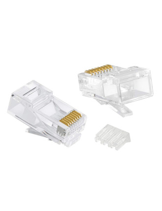 POWERTECH βύσμα RJ45 CAB-N352, Cat 6/6a UTP, modular, διάφανο, 50τμχ POWERTECH βύσμα RJ45 CAB-N352, Cat 6/6a UTP, modular, διάφανο, 50τμχ