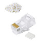 POWERTECH βύσμα RJ45 CAB-N352, Cat 6/6a UTP, modular, διάφανο, 50τμχ POWERTECH βύσμα RJ45 CAB-N352, Cat 6/6a UTP, modular, διάφανο, 50τμχ