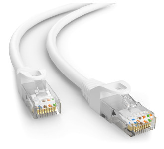 POWERTECH καλώδιο δικτύου CAB-N379, Cat 6 U/UTP, CCA, 250Hz, 1m, λευκό