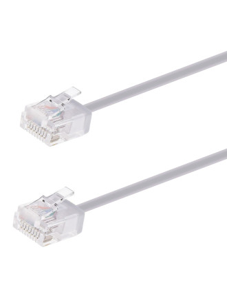 POWERTECH καλώδιο δικτύου CAB-N442, Cat 6A U/UTP, ultra slim, copper, 500MHz, 3m, γκρι POWERTECH καλώδιο δικτύου CAB-N442, Cat 6A U/UTP, ultra slim, copper, 500MHz, 3m, γκρι