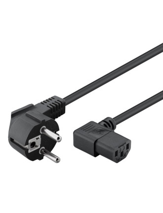 POWERTECH καλώδιο τροφοδοσίας για Η/Υ CAB-P015, 90°, 3 Pin, 1.5m, μαύρο POWERTECH καλώδιο τροφοδοσίας για Η/Υ CAB-P015, 90°, 3 Pin, 1.5m, μαύρο