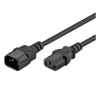 POWERTECH καλώδιο τροφοδοσίας ρεύματος προέκταση CAB-P025, 3x0.75mm², 3m