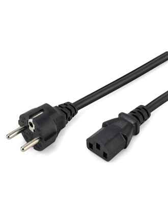 POWERTECH καλώδιο τροφοδοσίας CAB-P050, 3x 0.75mm², CCS, 1m, μαύρο POWERTECH καλώδιο τροφοδοσίας CAB-P050, 3x 0.75mm², CCS, 1m, μαύρο