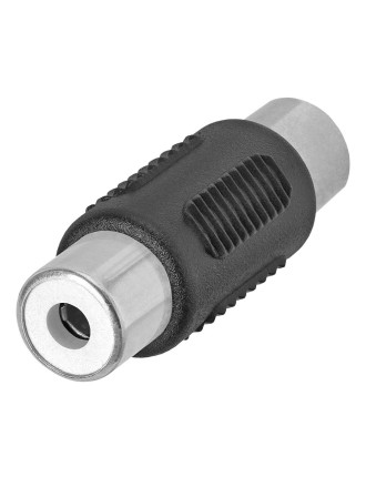 POWERTECH αντάπτορας RCA θηλυκό σε θηλυκό CAB-R021, μαύρος