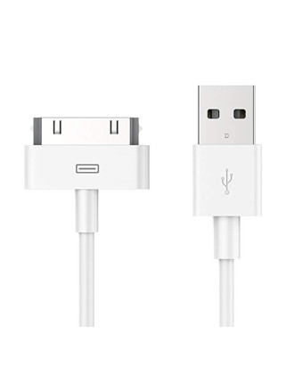 POWERTECH Καλώδιο USB 2.0 σε iPad & iPhone 4/4S CAB-U024, λευκό, 1m POWERTECH Καλώδιο USB 2.0 σε iPad & iPhone 4/4S CAB-U024, λευκό, 1m