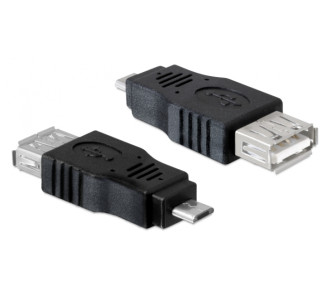 POWERTECH αντάπτορας USB σε Micro USB CAB-U029, μαύρος POWERTECH αντάπτορας USB σε Micro USB CAB-U029, μαύρος