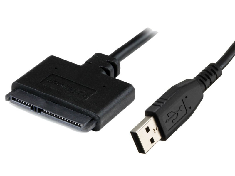 POWERTECH καλώδιο σύνδεσης HDD/SSD CAB-U033, USB σε SATA, 20cm, μαύρο