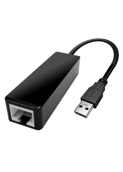 POWERTECH αντάπτορας δικτύου CAB-U038, USB, 100Mbps Ethernet, μαύρος