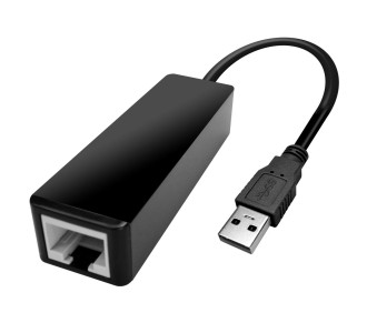 POWERTECH αντάπτορας δικτύου CAB-U038, USB, 100Mbps Ethernet, μαύρος