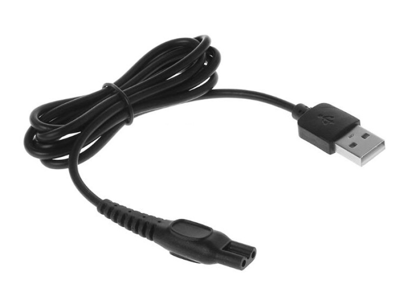 POWERTECH καλώδιο τροφοδοσίας USB CAB-U147, 10.3x5mm, 1m, μαύρο