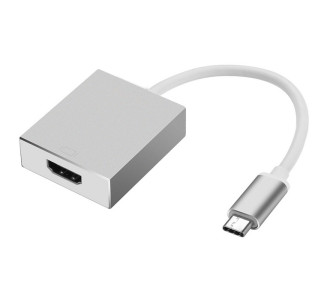 POWERTECH αντάπτορας USB-C σε HDMI CAB-UC006, 4K/30Hz, γκρι