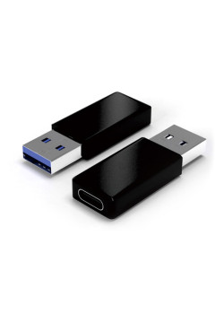 POWERTECH αντάπτορας USB 3.0 σε USB-C θηλυκό CAB-UC023, μαύρος