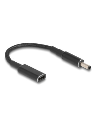 POWERTECH καλώδιο τροφοδοσίας CAB-UC072, USB-C σε Dell 4.5x3.0mm, μαύρο