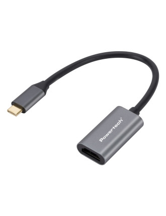 POWERTECH αντάπτορας USB-C σε HDMI CAB-UC086, 4K/60Hz, γκρι POWERTECH αντάπτορας USB-C σε HDMI CAB-UC086, 4K/60Hz, γκρι