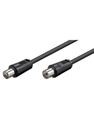 POWERTECH καλώδιο κεραίας RF αρσενικό - RF θηλυκό CAB-V005, μαύρο, 3m
