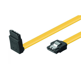 POWERTECH Καλώδιο SATA III 7pin σε 7pin 90° CAB-W028, Metal Clip 0.5m POWERTECH Καλώδιο SATA III 7pin σε 7pin 90° CAB-W028, Metal Clip 0.5m