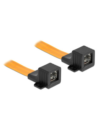 POWERTECH καλώδιο RJ45 θηλυκό CAB-W047, Cat 6 U/UTP, 30cm, κίτρινο POWERTECH καλώδιο RJ45 θηλυκό CAB-W047, Cat 6 U/UTP, 30cm, κίτρινο