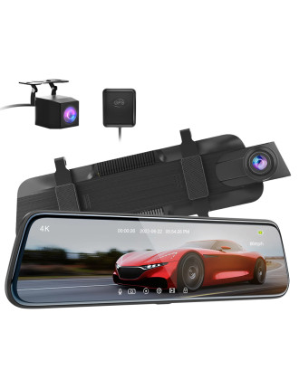 THIEYE σετ καθρέφτης αυτοκινήτου με κάμερα CarView 4, GPS, οθόνη 10", 4K THIEYE σετ καθρέφτης αυτοκινήτου με κάμερα CarView 4, GPS, οθόνη 10", 4K