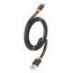 CELEBRAT καλώδιο USB-C σε USB CB-33C, flat, 3A, 1m, μαύρο CELEBRAT καλώδιο USB-C σε USB CB-33C, flat, 3A, 1m, μαύρο