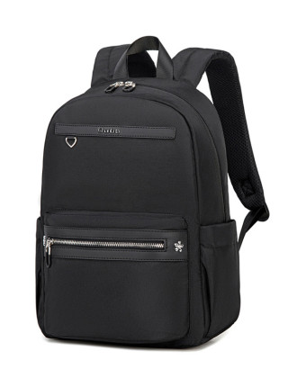 CHANTRIA γυναικεία τσάντα πλάτης CB00649 με θήκη laptop 14", 14.3L, μαύρη CHANTRIA γυναικεία τσάντα πλάτης CB00649 με θήκη laptop 14", 14.3L, μαύρη