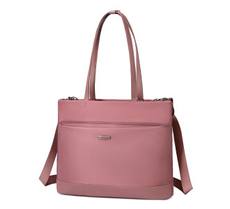 CHANTRIA γυναικεία τσάντα ώμου CB00789 για laptop 15.6", 12L, μωβ